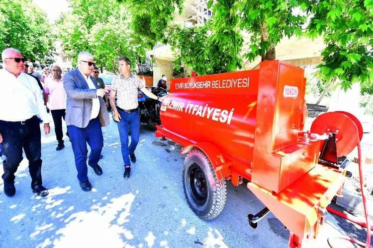 İzmir’in köyleri yangına dirençli hale geliyor haberinin görseli