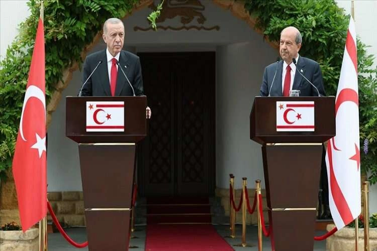 Cumhurbaşkanı Erdoğan ve Tatar’dan ortak basın toplantısı haberinin görseli