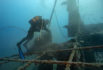 Karaburun'un 30 metre derinliğindeki mavi hayat galerisinin önkapak görseli