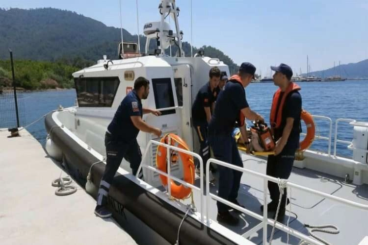 Sahil Güvenlik’ten tıbbi tahliye desteği haberinin görseli