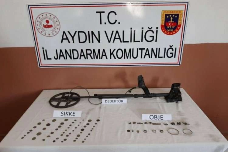 Aydın'da tarihi eser operasyonu yapıldı