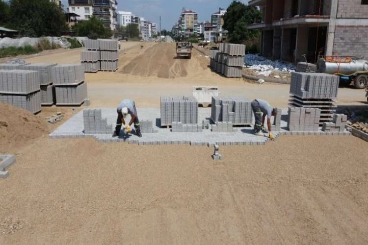 Nazilli'de sokak çalışmaları devam ediyor haberinin görseli