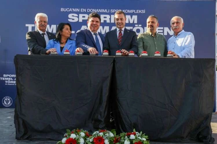 Buca’nın en donanımlı spor kompleksine ilk adım haberinin görseli