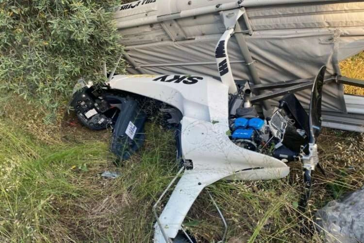 Muğla’da cayrokopterin düşmesi sonucu 2 kişi yaralandı haberinin görseli
