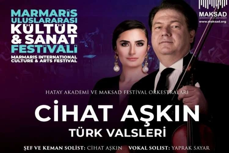 Marmaris'te Türk Valsi şöleni yaşandı haberinin görseli