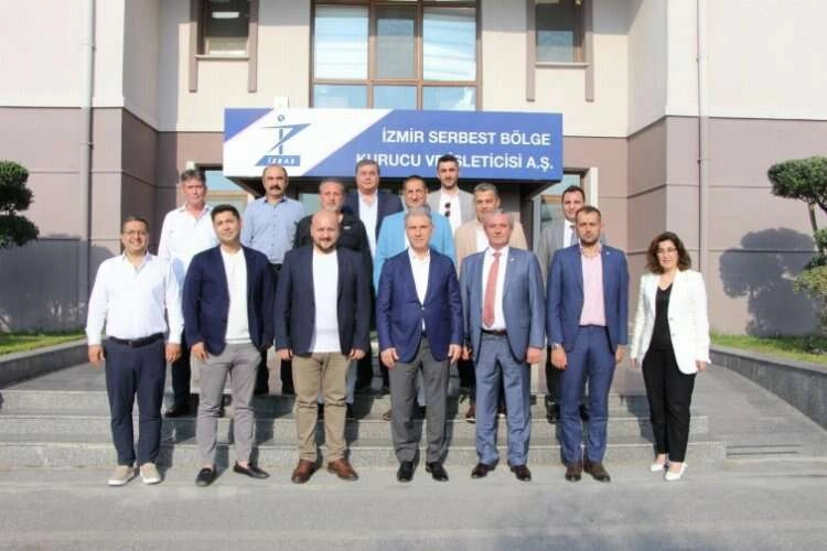 MTO Yönetim Kurulu'ndan İZBAŞ'a ziyaret haberinin görseli