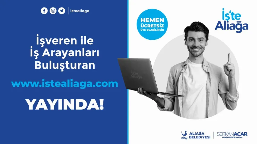 Aliağa Belediyesi Kariyer Platformu istealiaga.com Yayında (1)