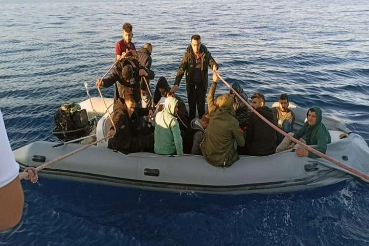 Muğla Datça'da düzensiz göçmenler kurtarıldı    haberinin görseli