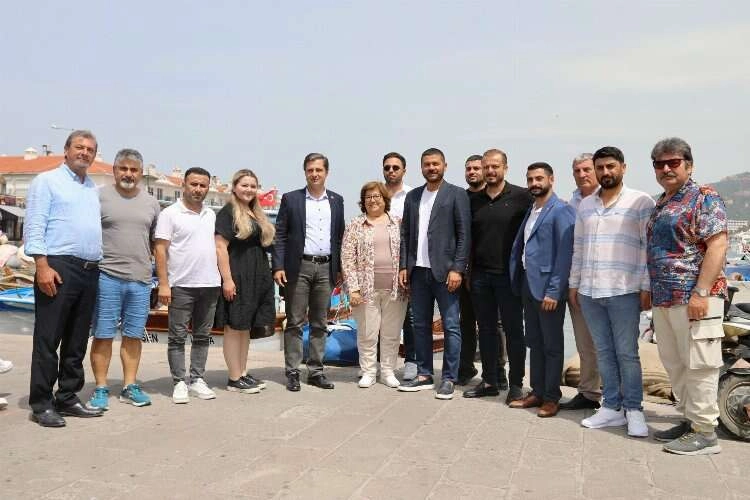 Yücel’den Foça mesaisi haberinin görseli