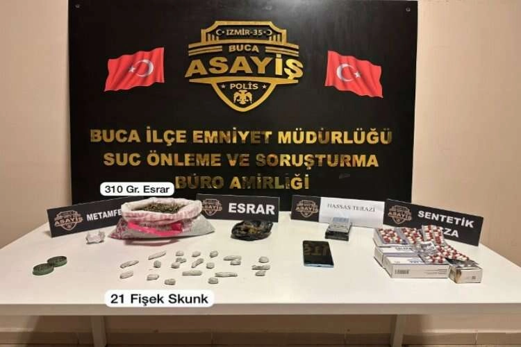 İzmir'de zehir operasyonu: Polisten kaçamadı haberinin görseli