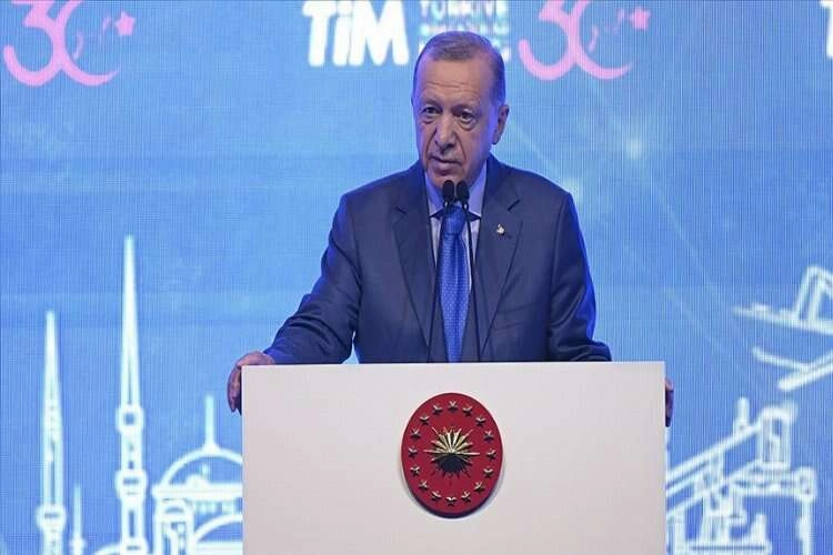 Cumhurbaşkanı Erdoğan: İhracatımızı bu yıl sonunda 265 milyar dolara ulaştırmak istiyoruz haberinin görseli