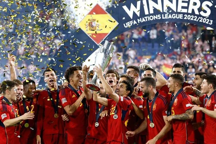 UEFA Uluslar Ligi Şampiyonu İspanya haberinin görseli