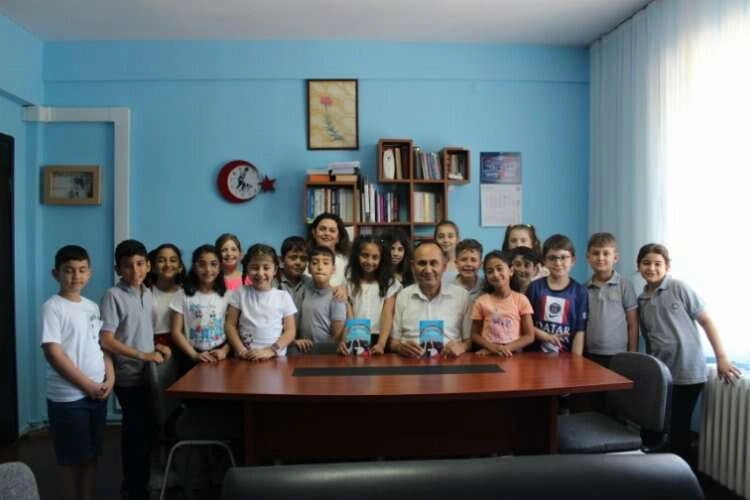 Bucalı miniklerden anlamlı hareket haberinin görseli