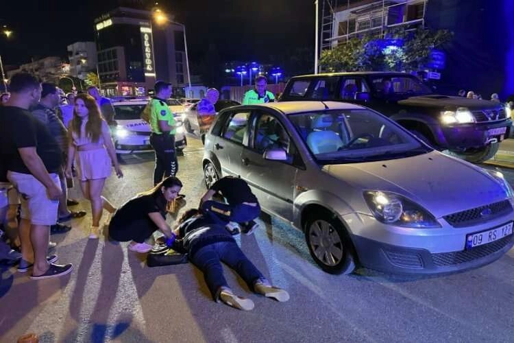 Karşıya geçmeye çalışırken otomobil çarptı haberinin görseli