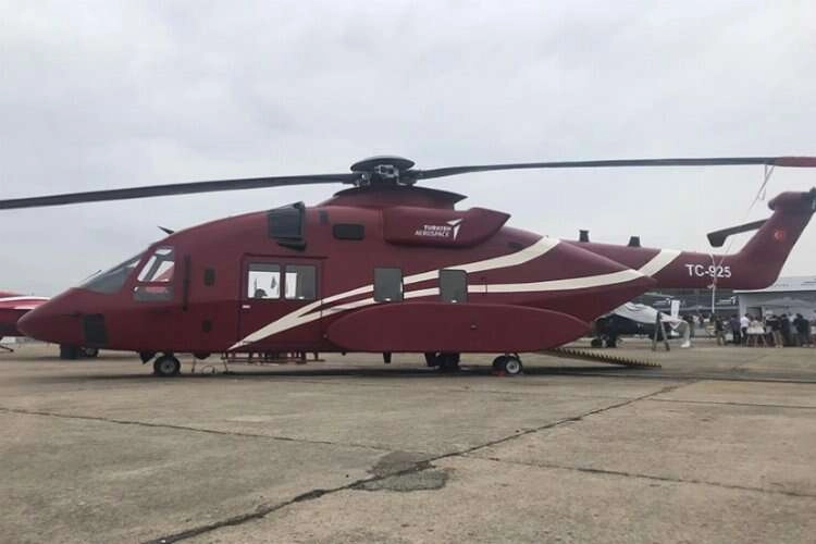 Türkiye'nin yeni helikopteri T925 ilk kez çıktı haberinin görseli