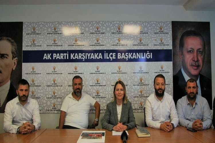 AK Parti Karşıyaka İlçe Teşkilatı’ndan Cemil Tugay'a salvo haberinin görseli