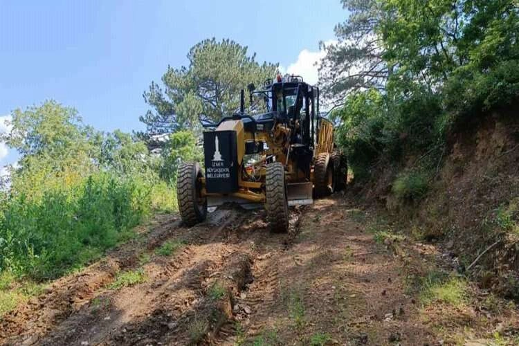 Beydağ Belediyesi üretim yollarını düzenliyor haberinin görseli