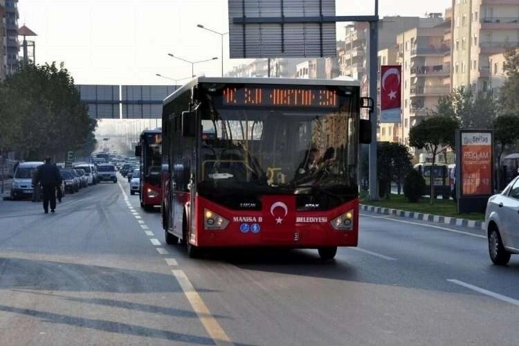 Manisa'da toplu taşıma araçları bayramda ücretsiz haberinin görseli