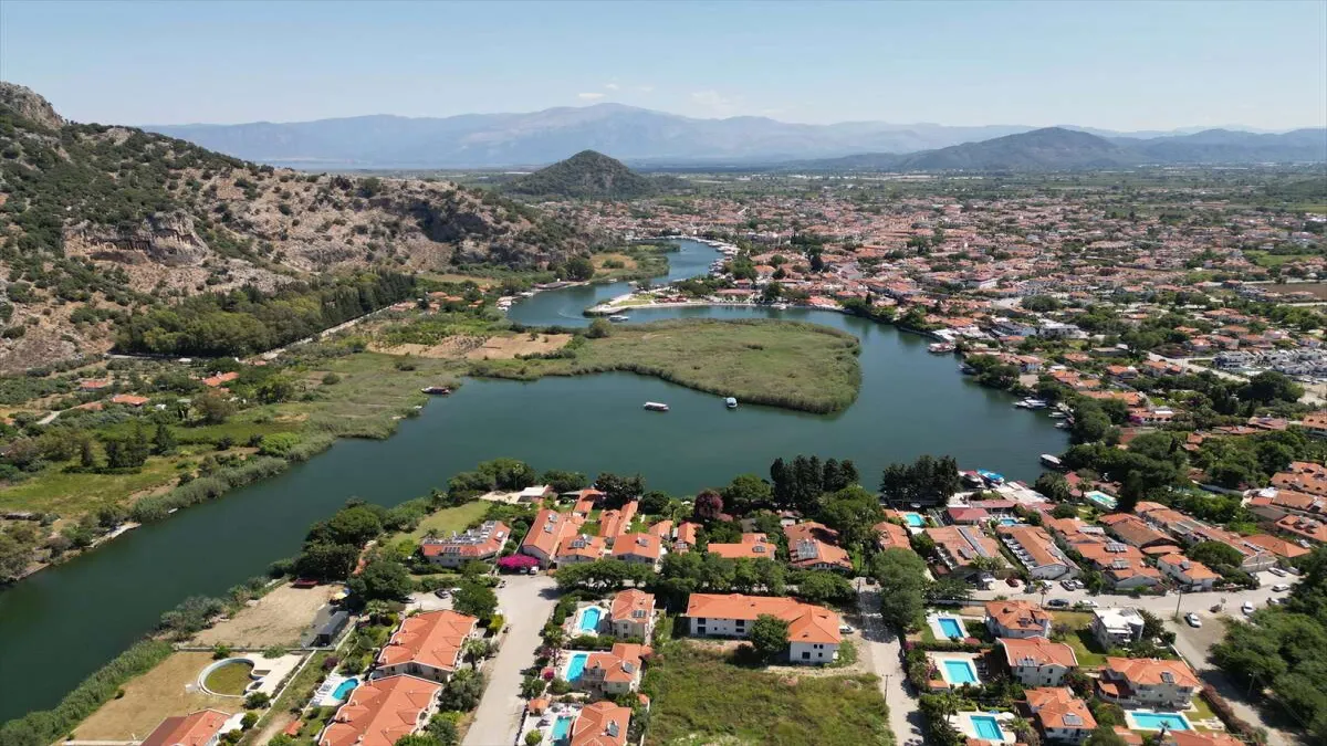 Dalyan sazlıklarında bayram hareketliliği! - 847