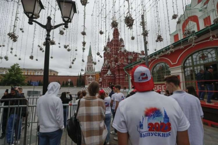 Moskova’daki Kremlin çevresinde durum sakin haberinin görseli