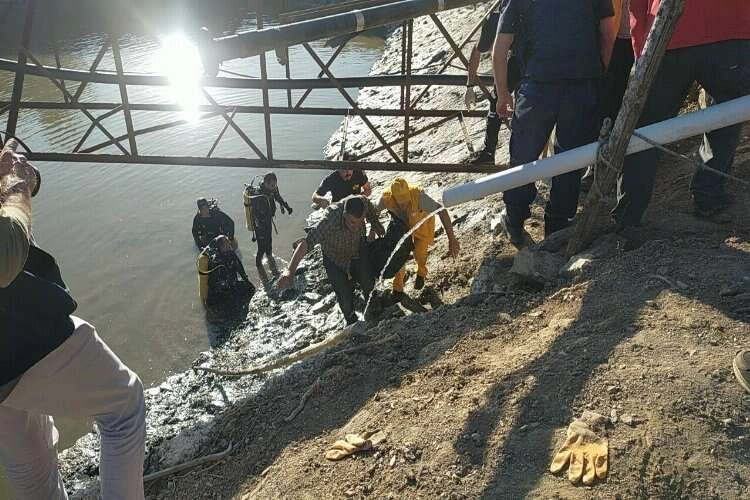 Sulama göletine düşen çocuğun cansız bedenine ulaşıldı haberinin görseli
