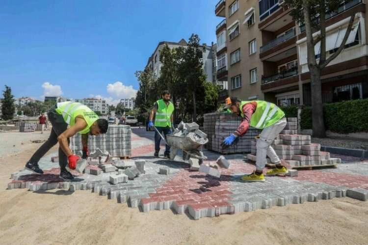 Buca’da fen işleri çalışmaya devam ediyor haberinin görseli