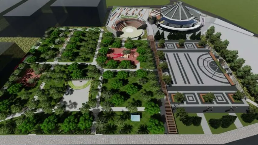 uğur mumcu parkı yenileniyor (8) (Özel)
