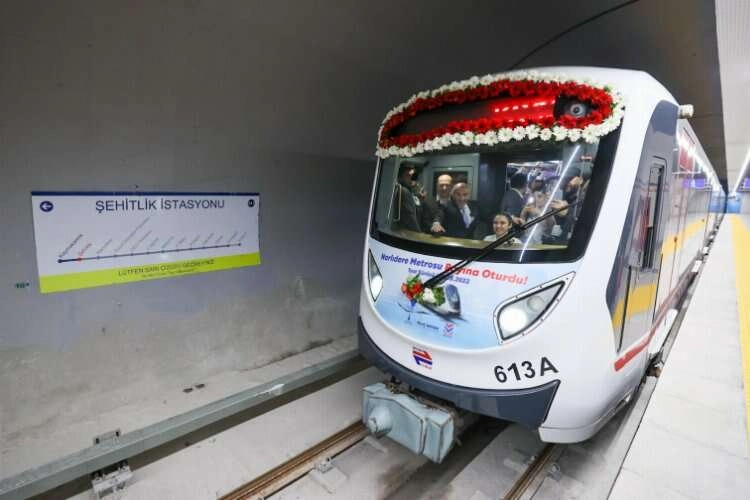 Narlıdere Metrosu'nda sona yaklaşıldı haberinin görseli