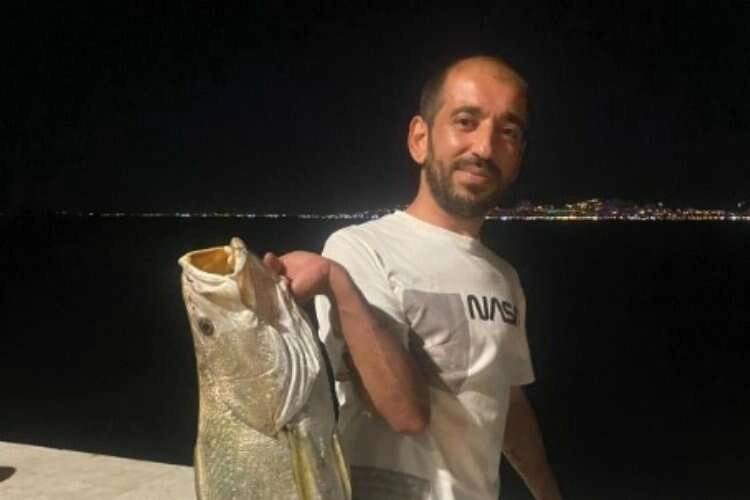 Güzelyalı sahilinde yakalandı! Görenler bir daha dönüp baktı haberinin görseli
