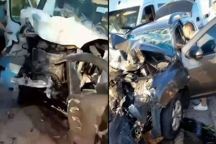 İzmir'de katliam gibi kaza: 4 ölü, 5'i ağır 21 yaralı haberinin görseli