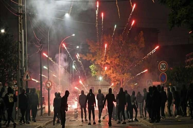 Fransa'da protestolar devam ediyor haberinin görseli