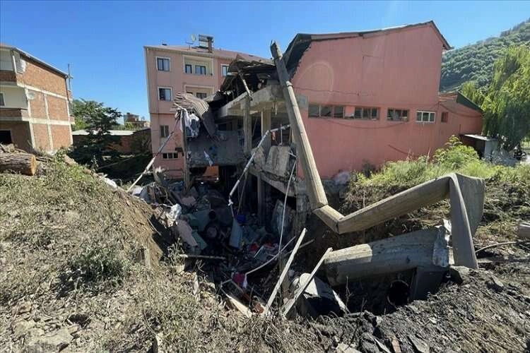 Trabzon'da endüstriyel temizlik tesisinde patlama haberinin görseli