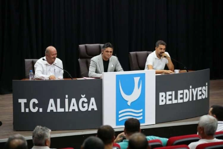 Aliağa'da Temmuz Ayı Olağan Toplantısı yapıldı haberinin görseli