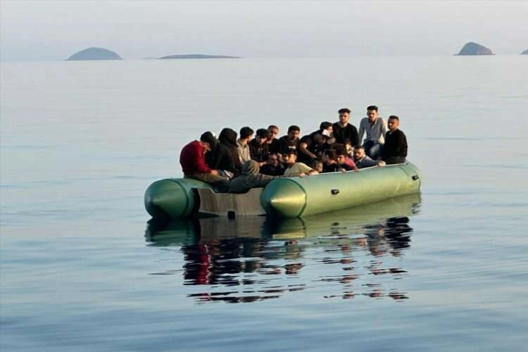 Muğla sularında düzensiz göçmen hareketliliği haberinin görseli