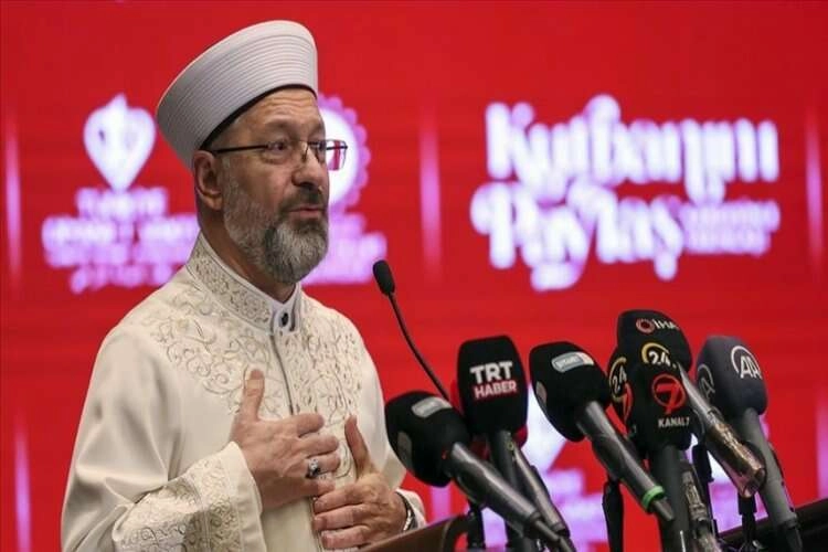 Ali Erbaş açıkladı: Diyanet tarihinin en yüksek rakamı haberinin görseli