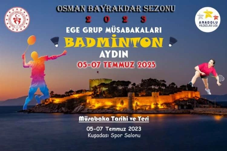 Badminton Ege Grup müsabakaları başlıyor