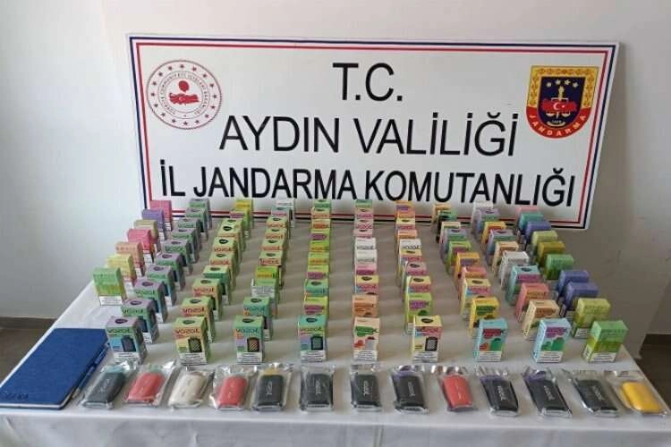 Aydın'da elektronik sigara ele geçirildi haberinin görseli