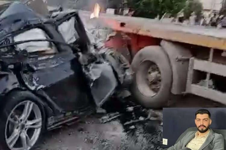 İzmir'de kaza: Tır ve otomobil çarpıştı haberinin görseli
