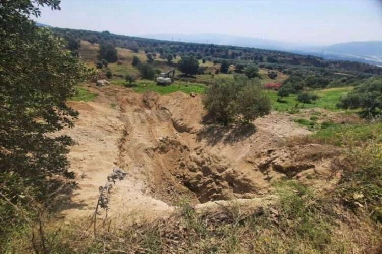 Aydın'da kaçak kazı yapan kişiler yakalandı haberinin görseli