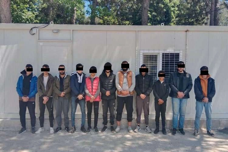 Kırklareli'nde 171 düzensiz göçmen yakalandı haberinin görseli