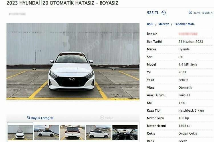 İkinci el araçlarda yasağı delmenin yöntemini buldular haberinin görseli