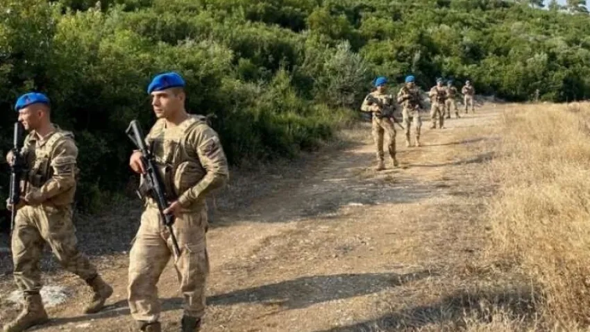 Aydın'da komandolar yangına hazır haberinin görseli