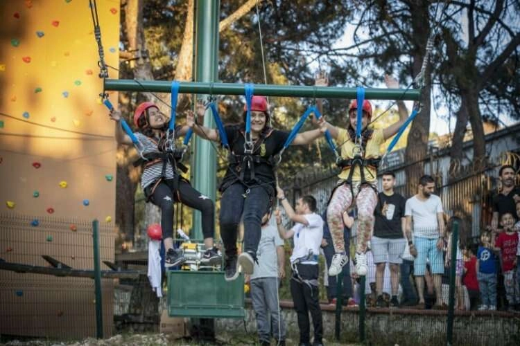 Konak'ta Macera Parkı yaza hazır haberinin görseli