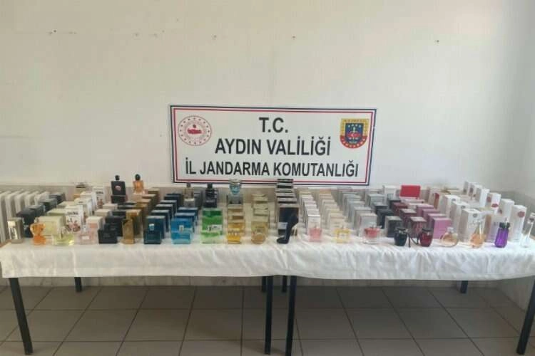 Aydın'da kaçak parfüm avı: 1 gözaltı haberinin görseli