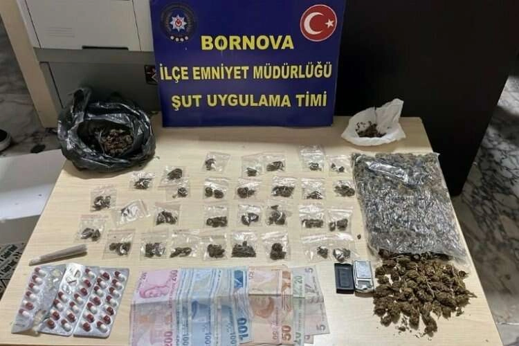 İzmir Bornova'da uyuşturucu operasyonu haberinin görseli