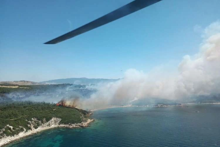 İzmir Valisi Yavuz Selim Köşger'den yangın açıklaması