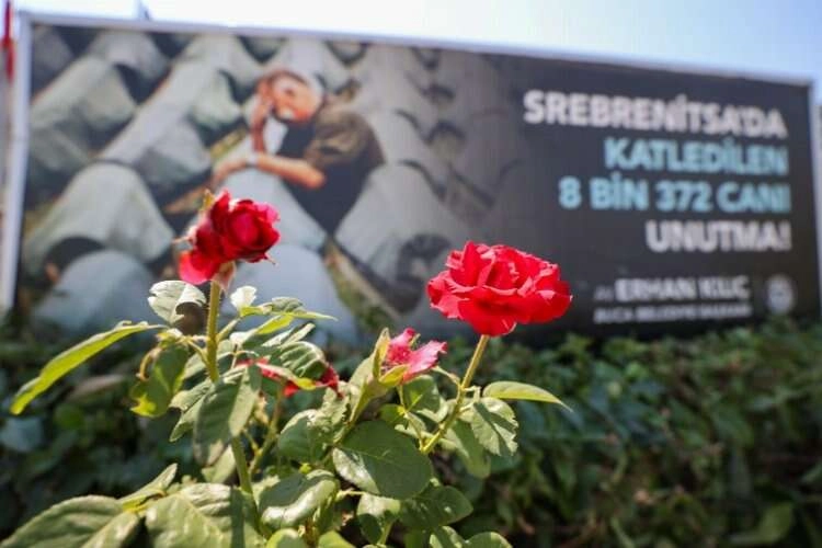 Buca’da Srebrenitsa soykırımı unutulmadı