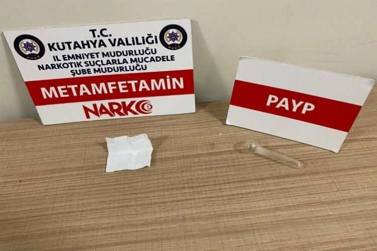 Kütahya’da uyuşturucu madde ele geçirildi haberinin görseli