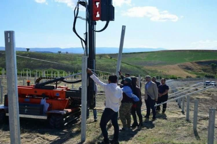 Kütahya'da Güneş Enerji Santrali kuruluyor haberinin görseli