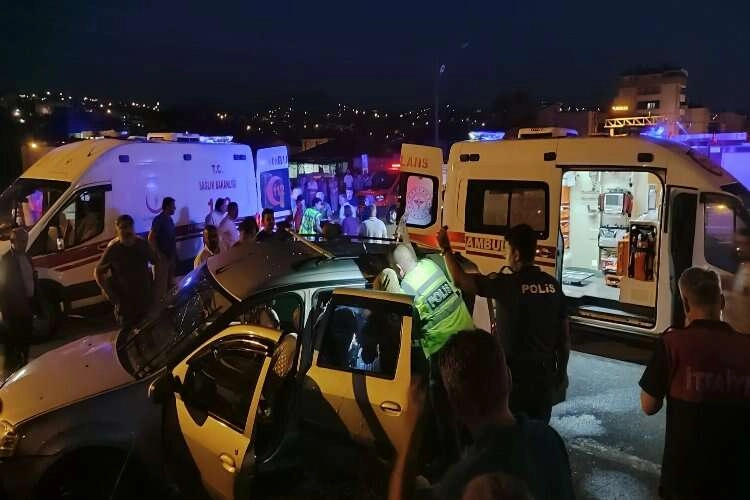 Giresun’da trafik kazası: 7 yaralı